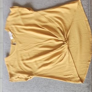 New mustard color top